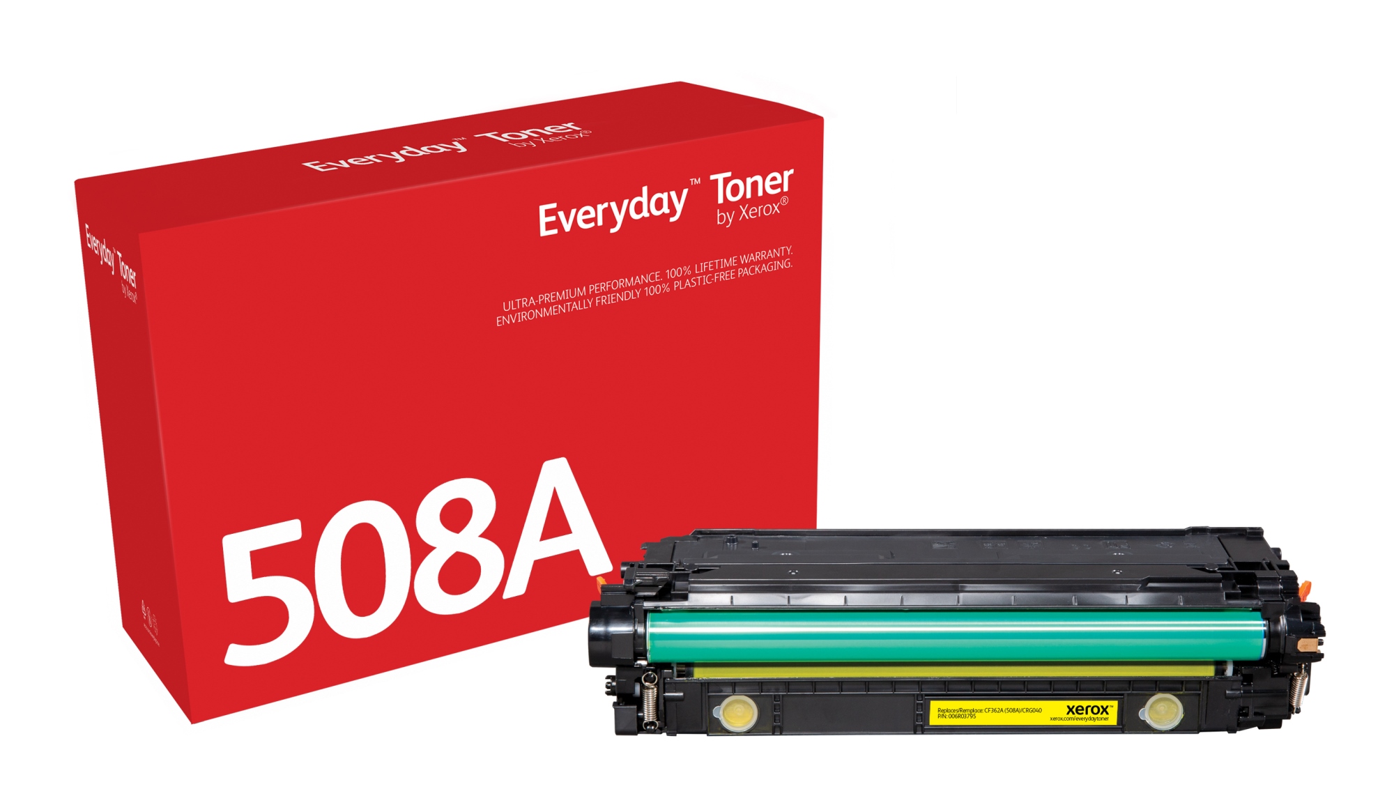 Everyday Toner Everyday Amarillo di Xerox compatibile con HP 508A (CF362A), Capacidad estándar