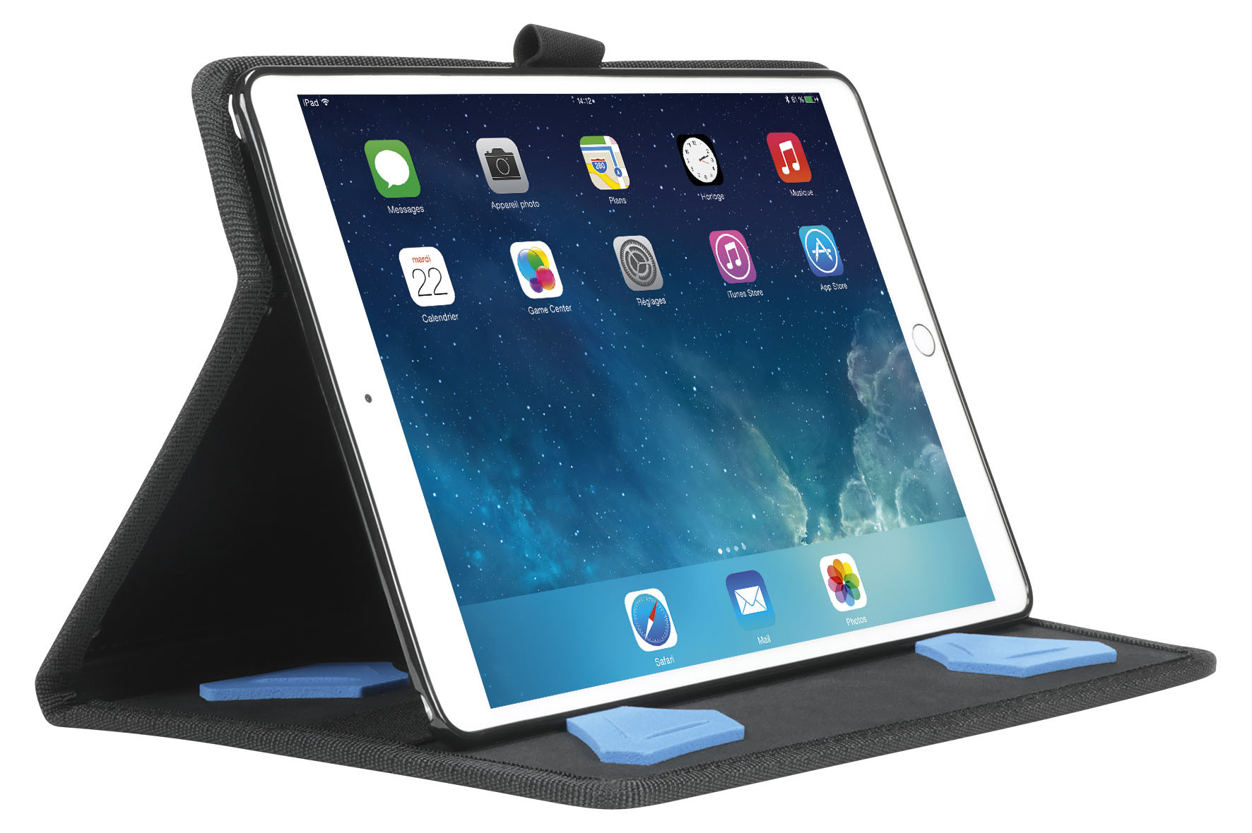 051001 funda para tablet 26,7 cm (10.5") Folio Negro