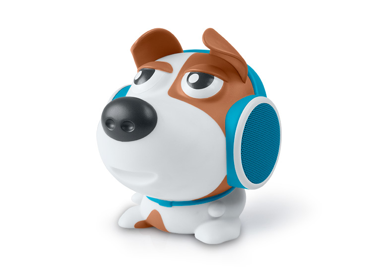 M315DOG Altavoz monofónico portátil Azul, Marrón, Blanco 8 W