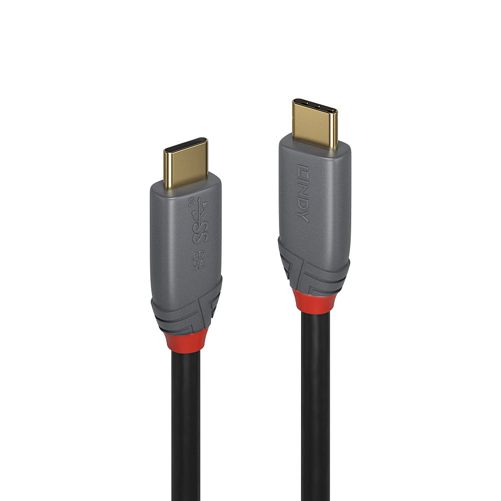36901 cable USB 1 m USB C Negro, Gris