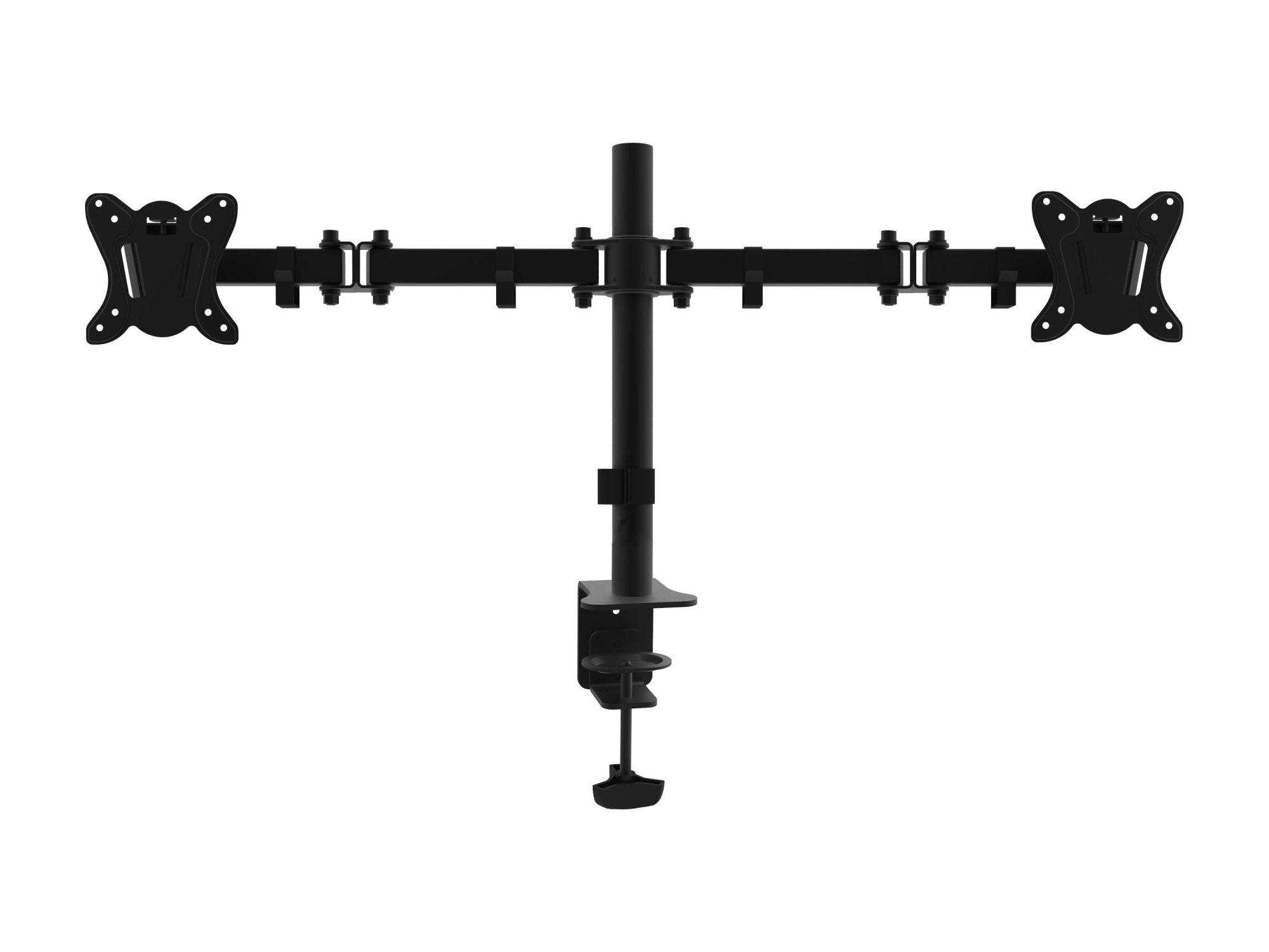 650152 Soporte articulado de sobremesa para dos monitores de 13"-27