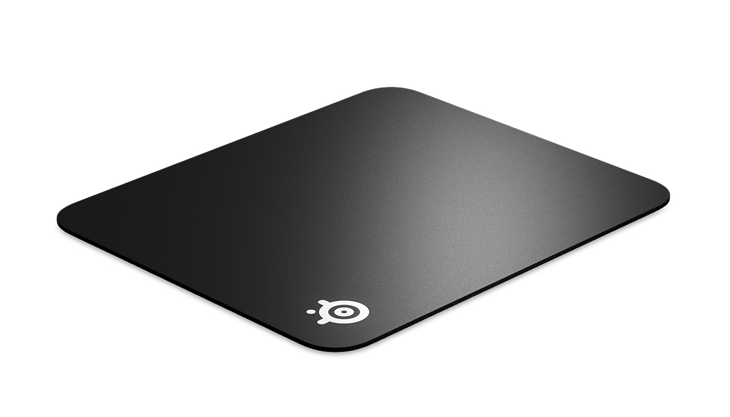 QcK Hard Alfombrilla de ratón para juegos Negro