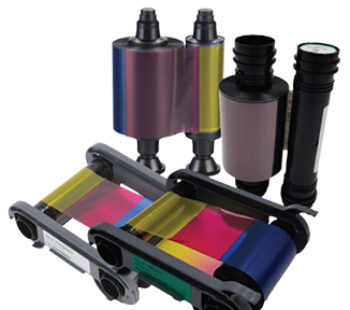 YMCKO cinta para impresora 300 páginas Negro, Cian, Gris, Magenta, Amarillo