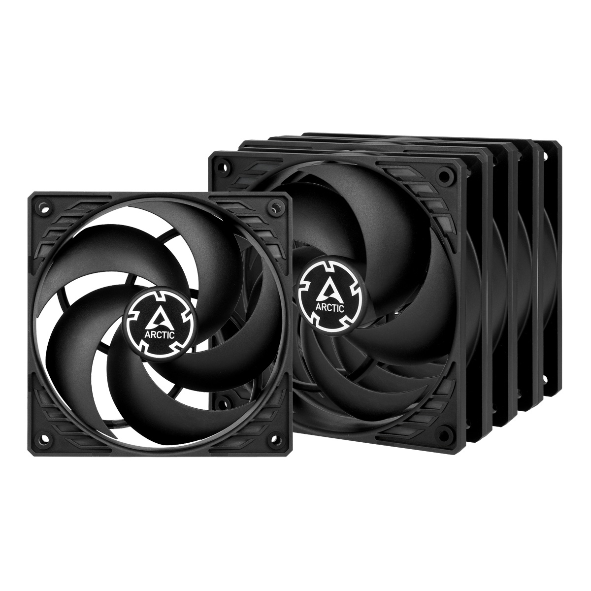 P12 Value Pack Carcasa del ordenador Ventilador 12 cm Negro