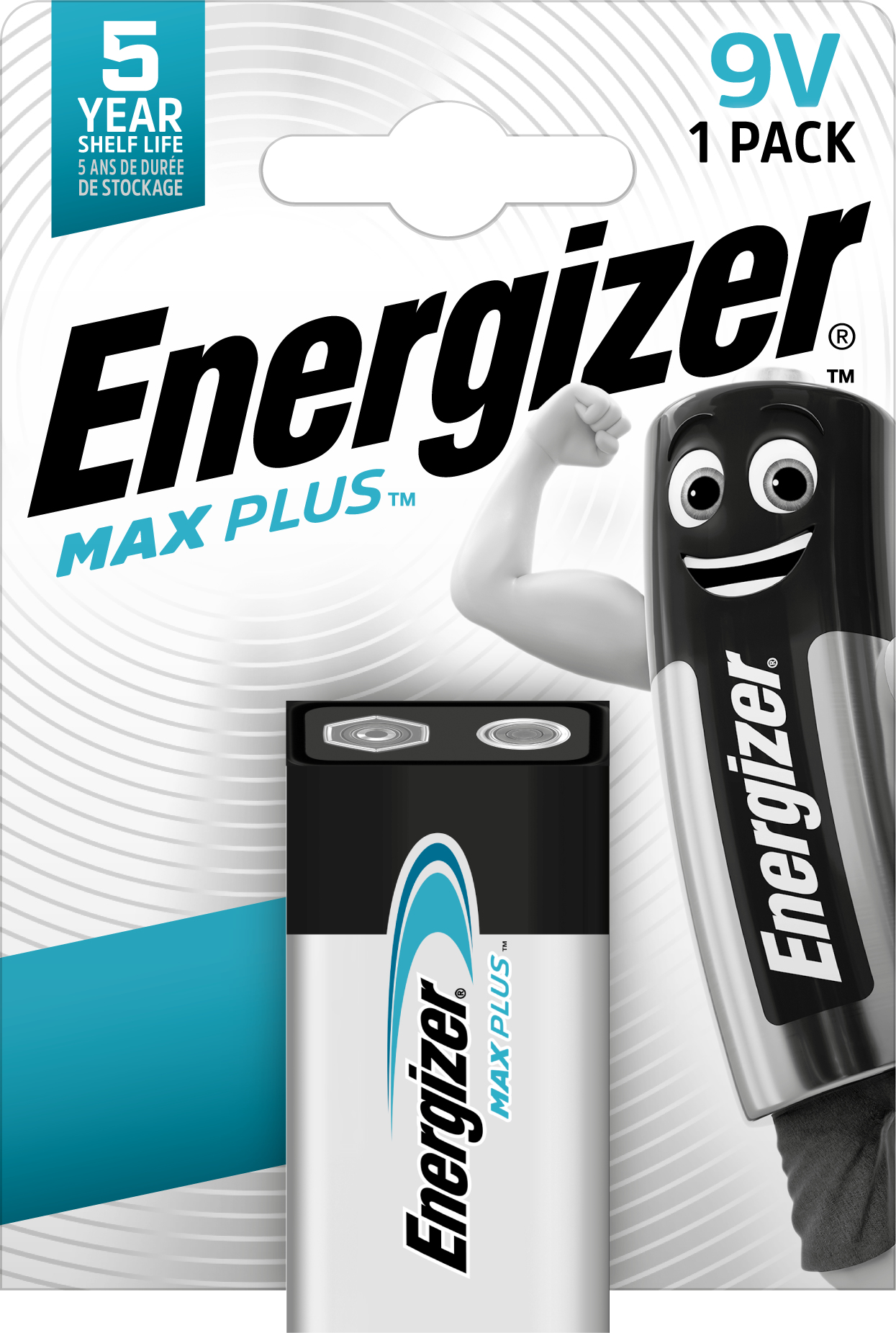 Max Plus Batería de un solo uso 9V