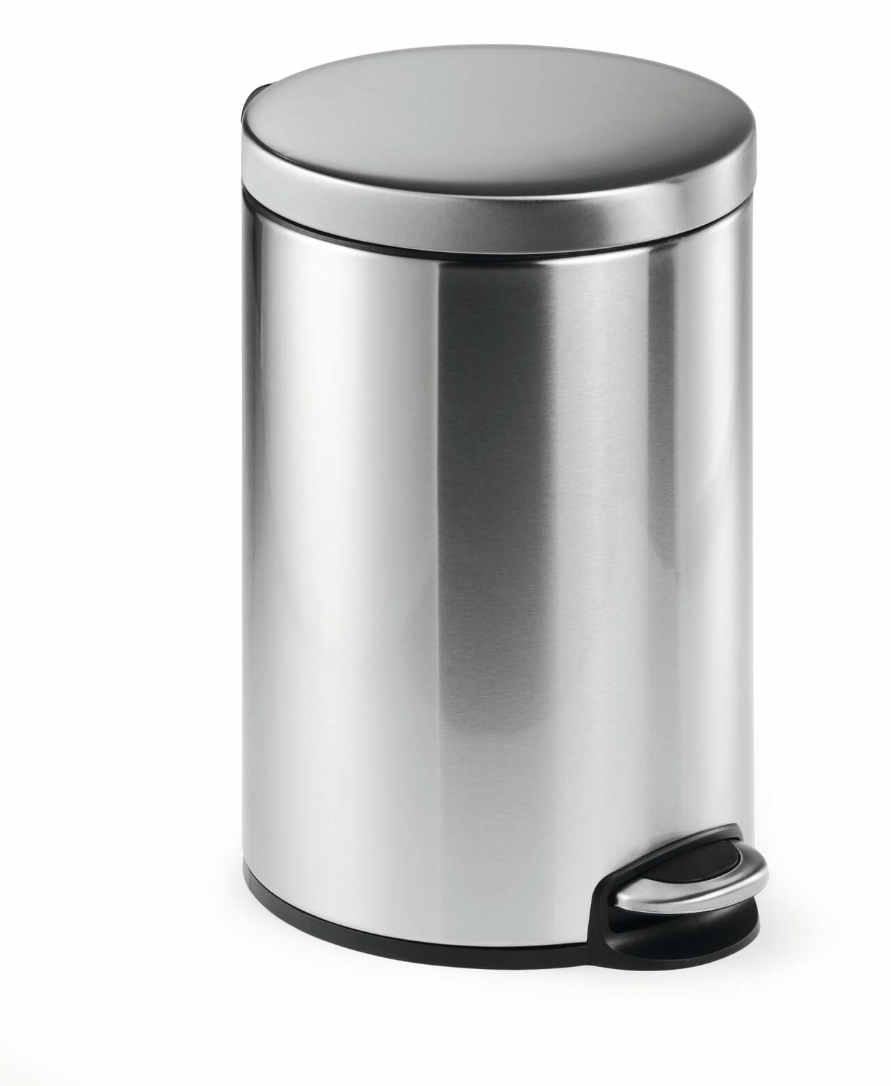 340123 papelera 12 L Alrededor Acero inoxidable