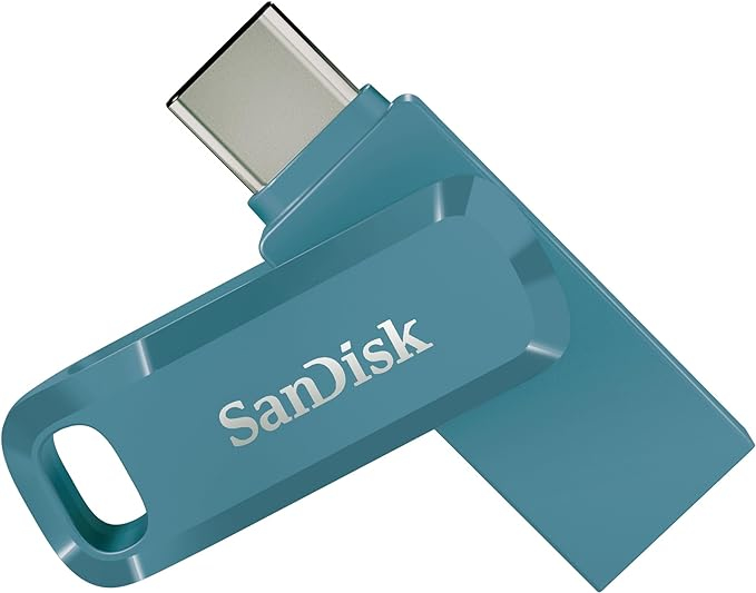 Ultra Dual Drive Go USB 128GB unidad flash USB USB Type-A / USB Type-C 3.2 Gen 1 (3.1 Gen 1) Azul