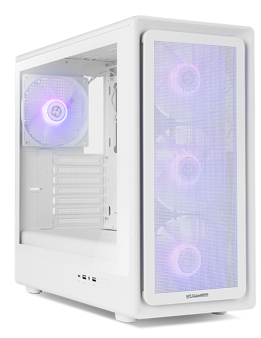 Hummer NXHUMMERAEROWH carcasa de ordenador Midi Tower Blanco