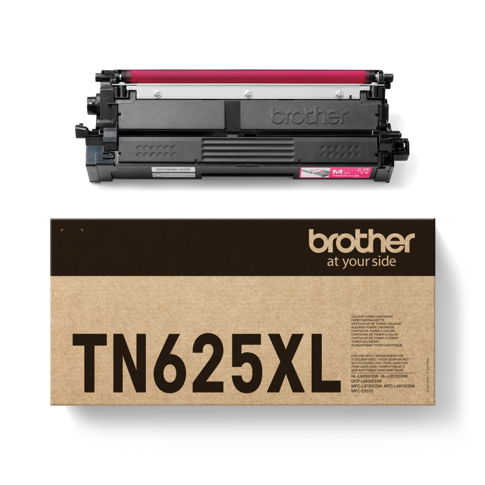TN-625XLM cartucho de tóner 1 pieza(s) Original Magenta