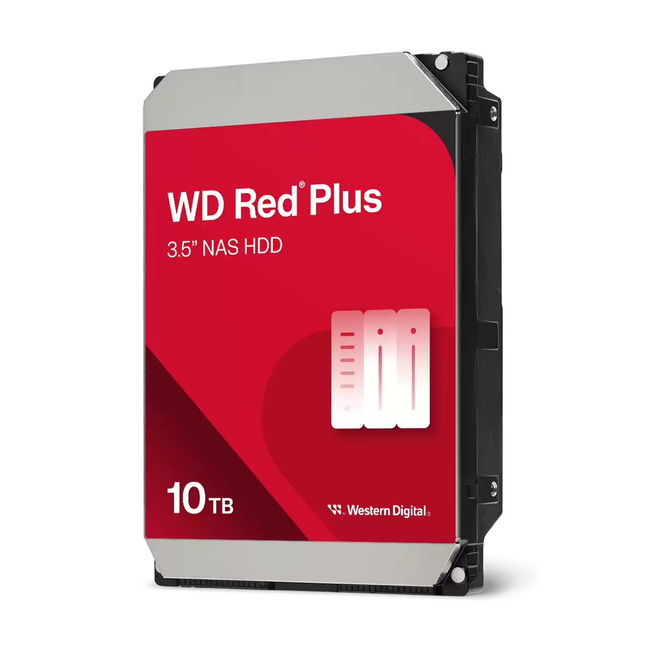 Red Plus WD100EFGX disco duro interno 10 TB 7200 RPM 512 MB 3.5" Serial ATA III
