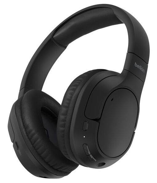 AUD009HQBK auricular y casco Auriculares Inalámbrico Diadema Llamadas/Música USB Tipo C Bluetooth Negro
