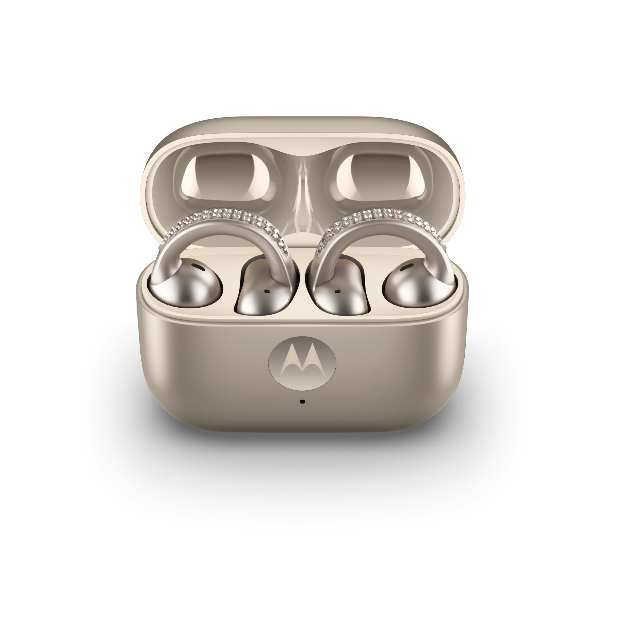 moto buds loop Auriculares Inalámbrico Clip de oreja Llamadas/Música/Deporte/Uso diario Bluetooth Beige