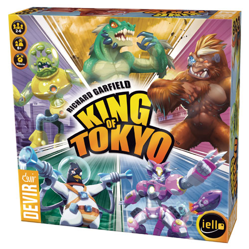 King Of Tokyo Juego de mesa Táctico