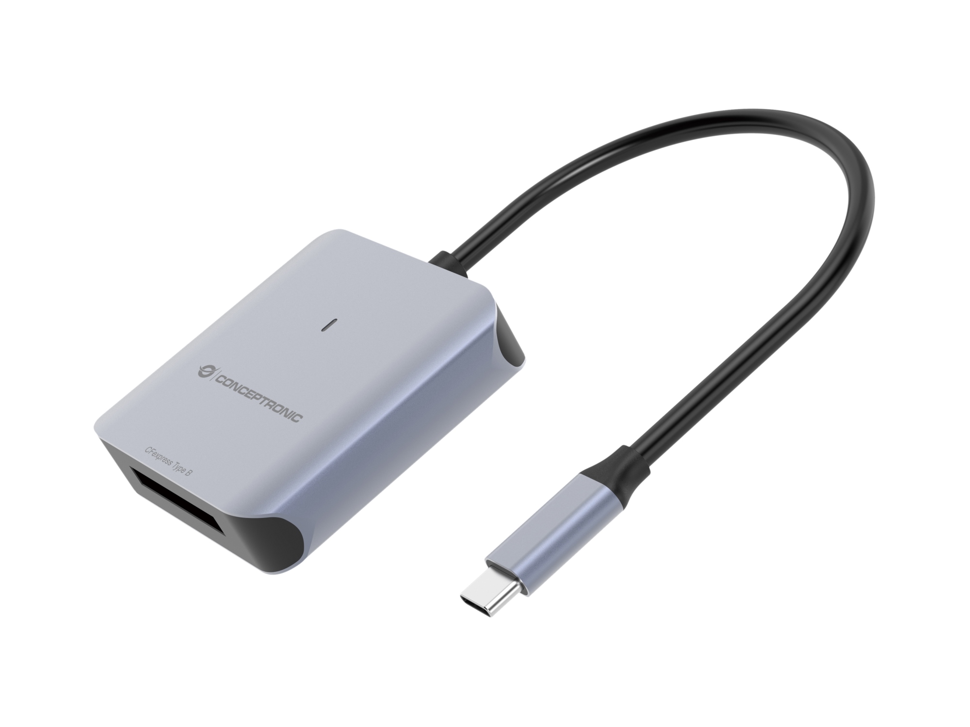 BIAN08G lector de tarjeta USB 3.2 Gen 2 Type-C Gris