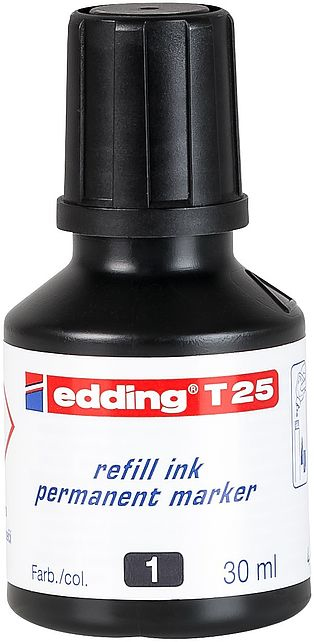 T 25 recambio para marcador Negro 30 ml 1 pieza(s)