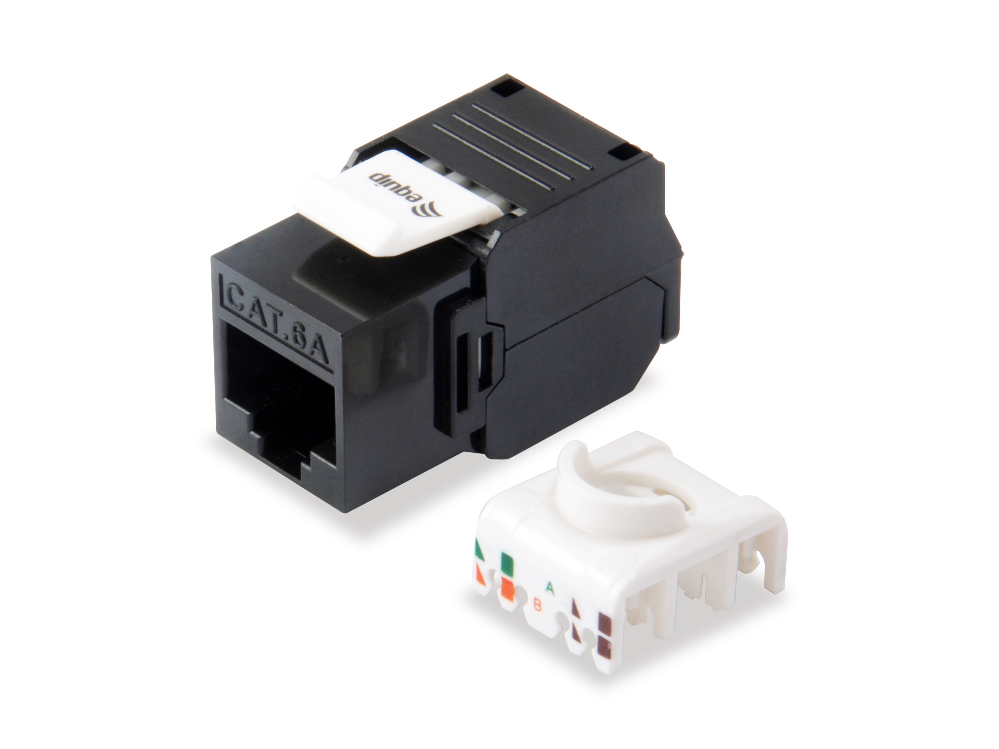 769226 cambiador de género para cable RJ-45 LSA Negro