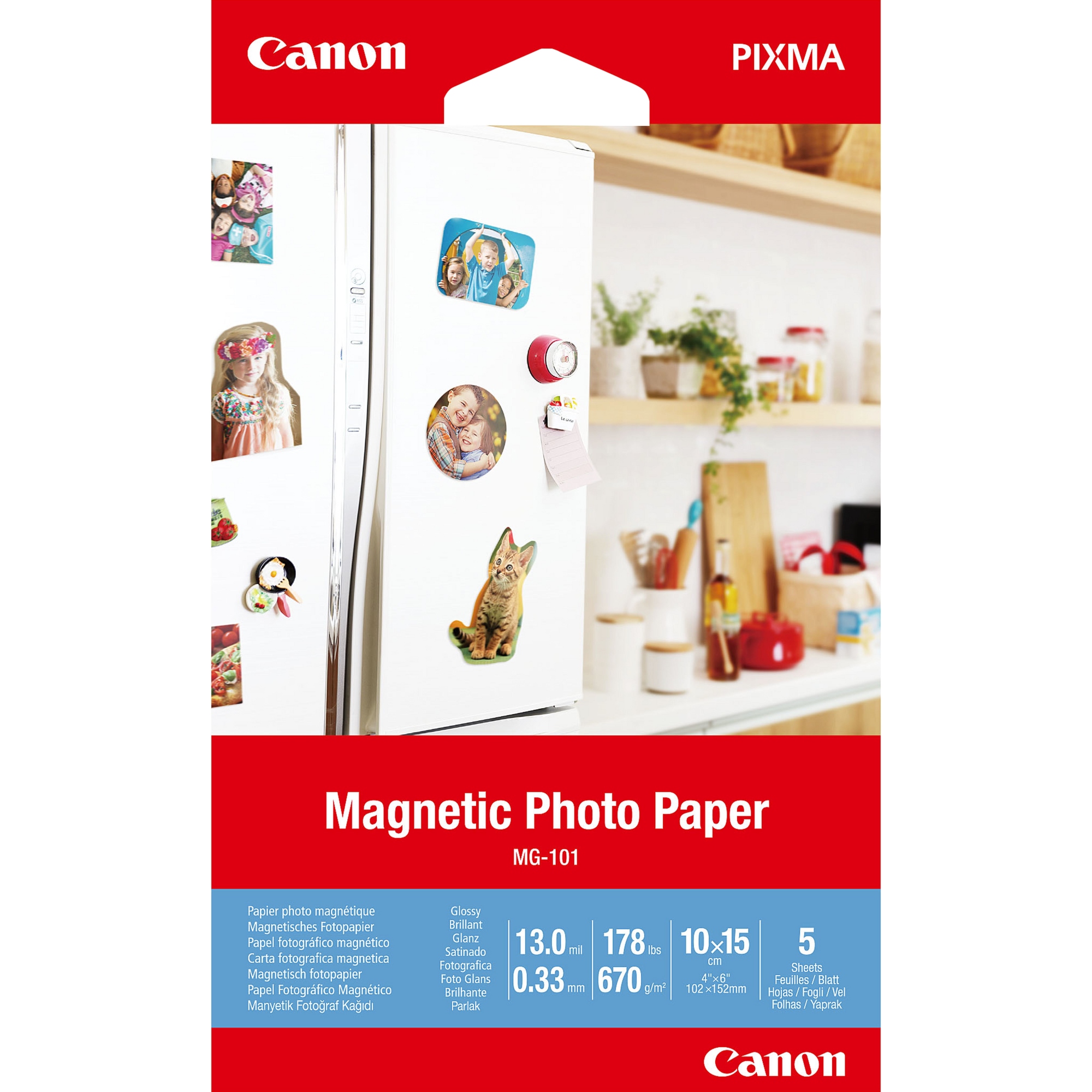 3634C002 papel fotográfico Blanco