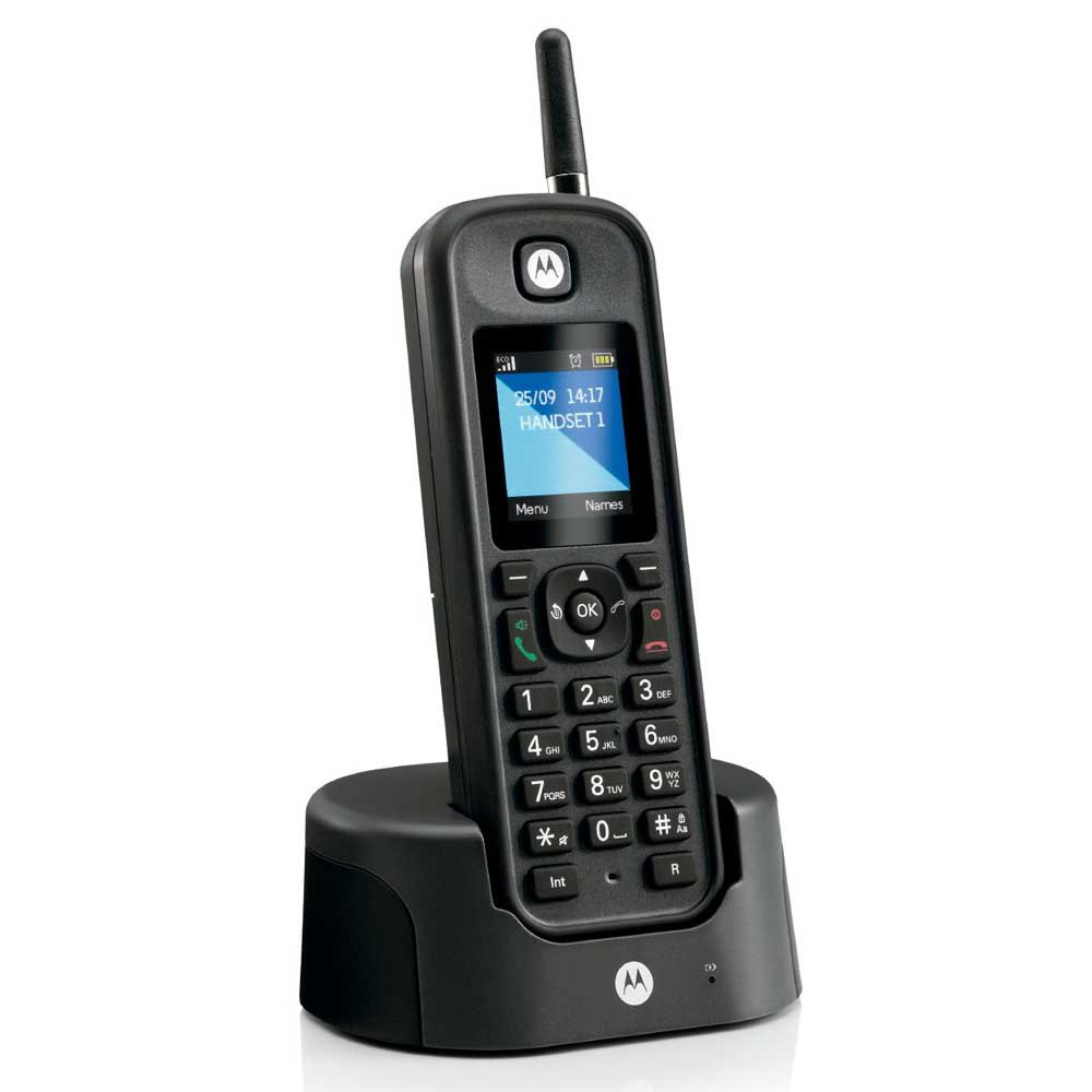 O201 Teléfono DECT Identificador de llamadas Negro