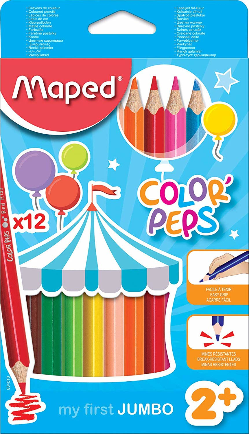 834010 laápiz de color Multicolor 12 pieza(s)