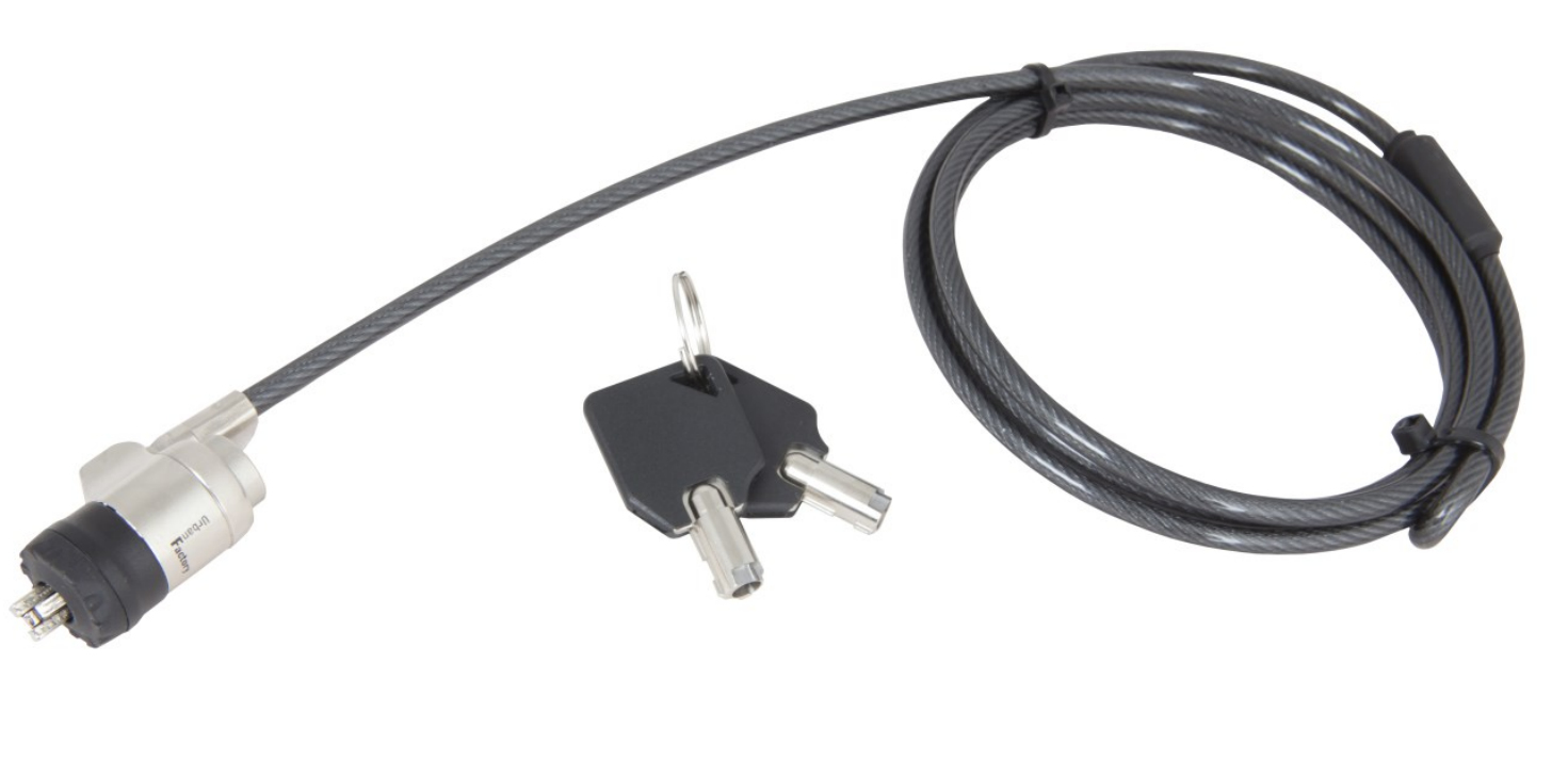 CRS11UF cable antirrobo Negro, Gris 1,5 m