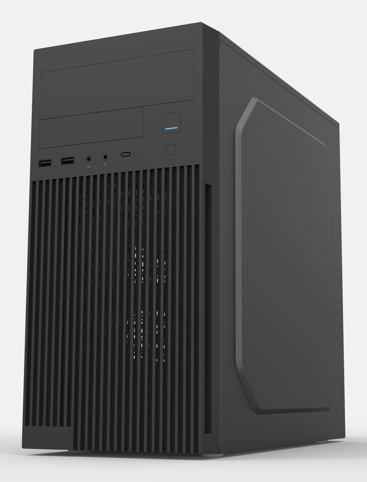 APPC-401F carcasa de ordenador Torre Negro 500 W