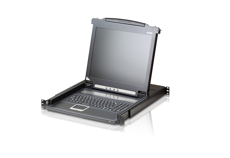 Consola LCD single rail (VGA, PS/2-USB)