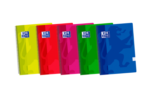 400044180 cuaderno y block 80 hojas Colores surtidos