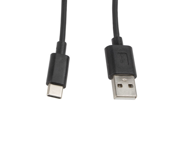CA-USBO-10CC-0010-BK cable USB USB 2.0 1 m USB A USB C Negro