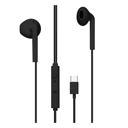C-Buds Auriculares Alámbrico Dentro de oído Llamadas/Música USB Tipo C Negro