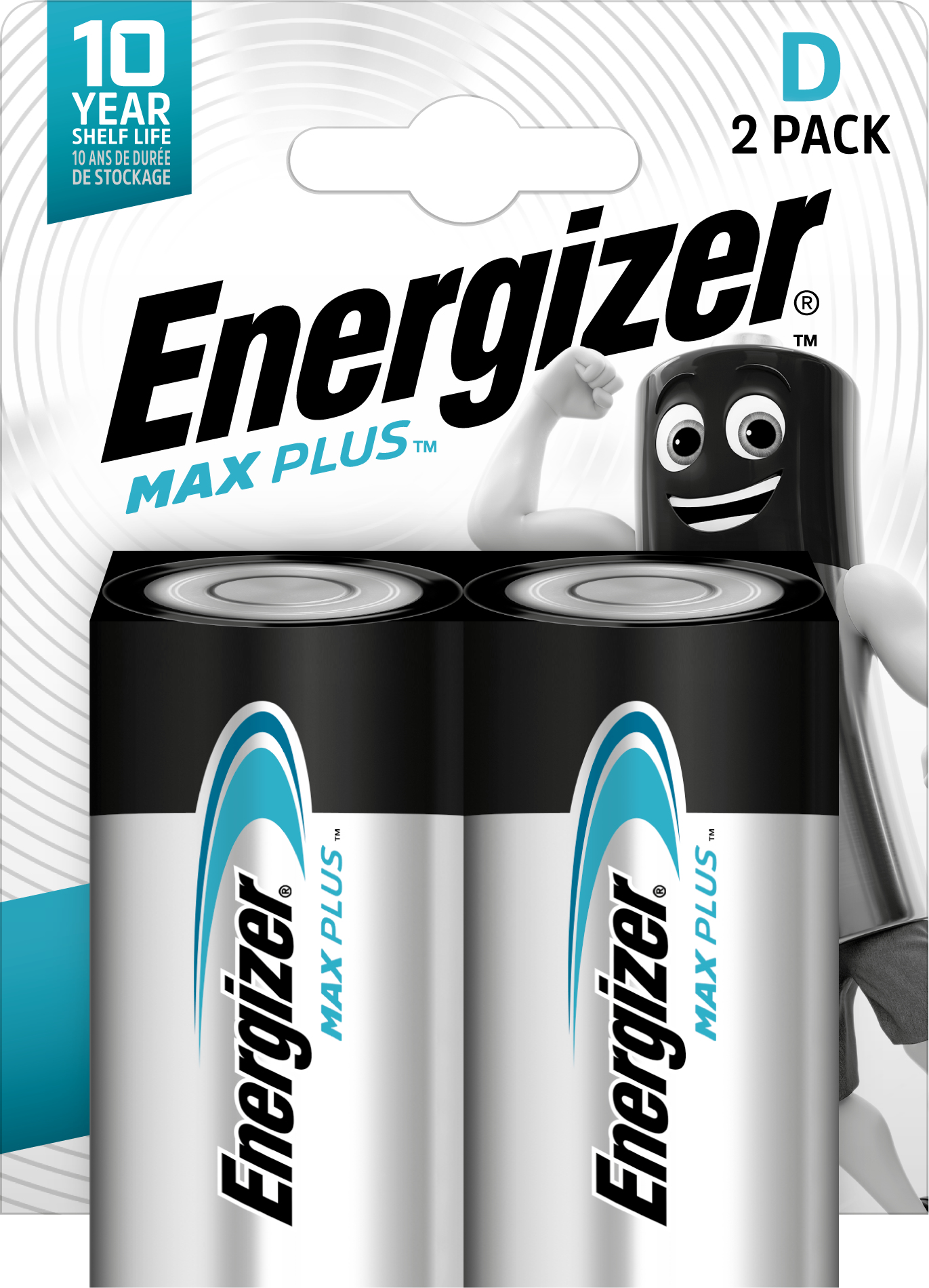 Max Plus Batería de un solo uso D