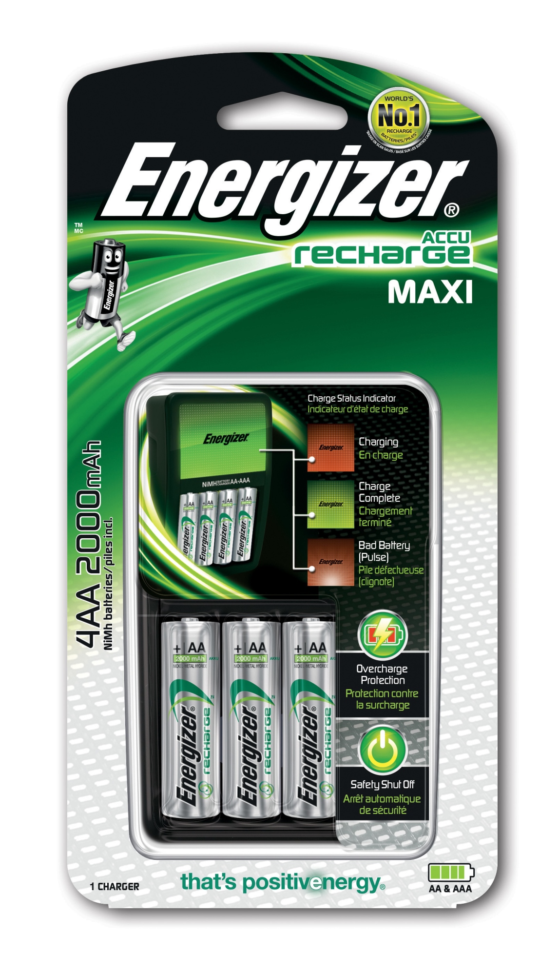 Maxi Charger cargador de batería Corriente alterna