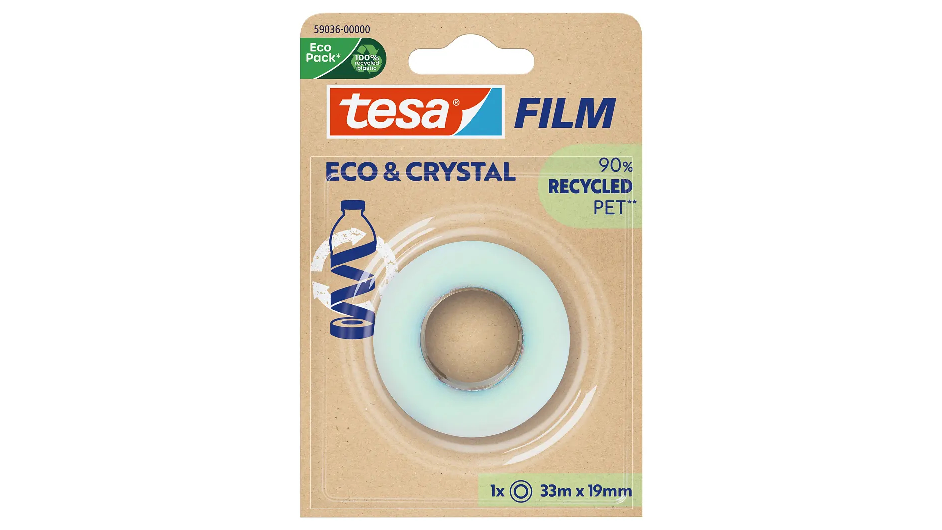 Eco & Crystal 33 m Tereftalato de polietileno (PET)