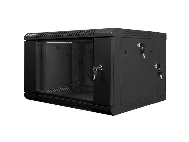 WF02-6606-10B armario rack 6U Bastidor de pared Negro