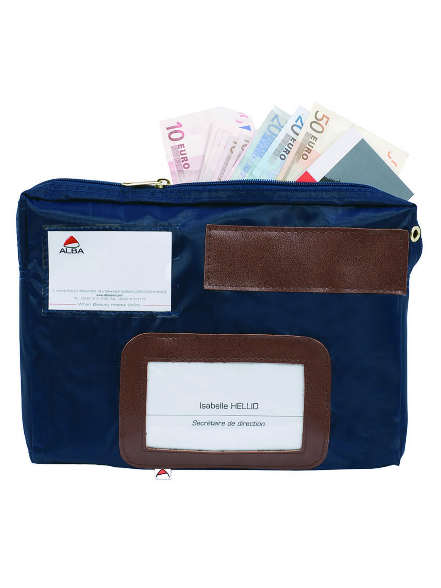 POCAIS bolsa de papel Azul