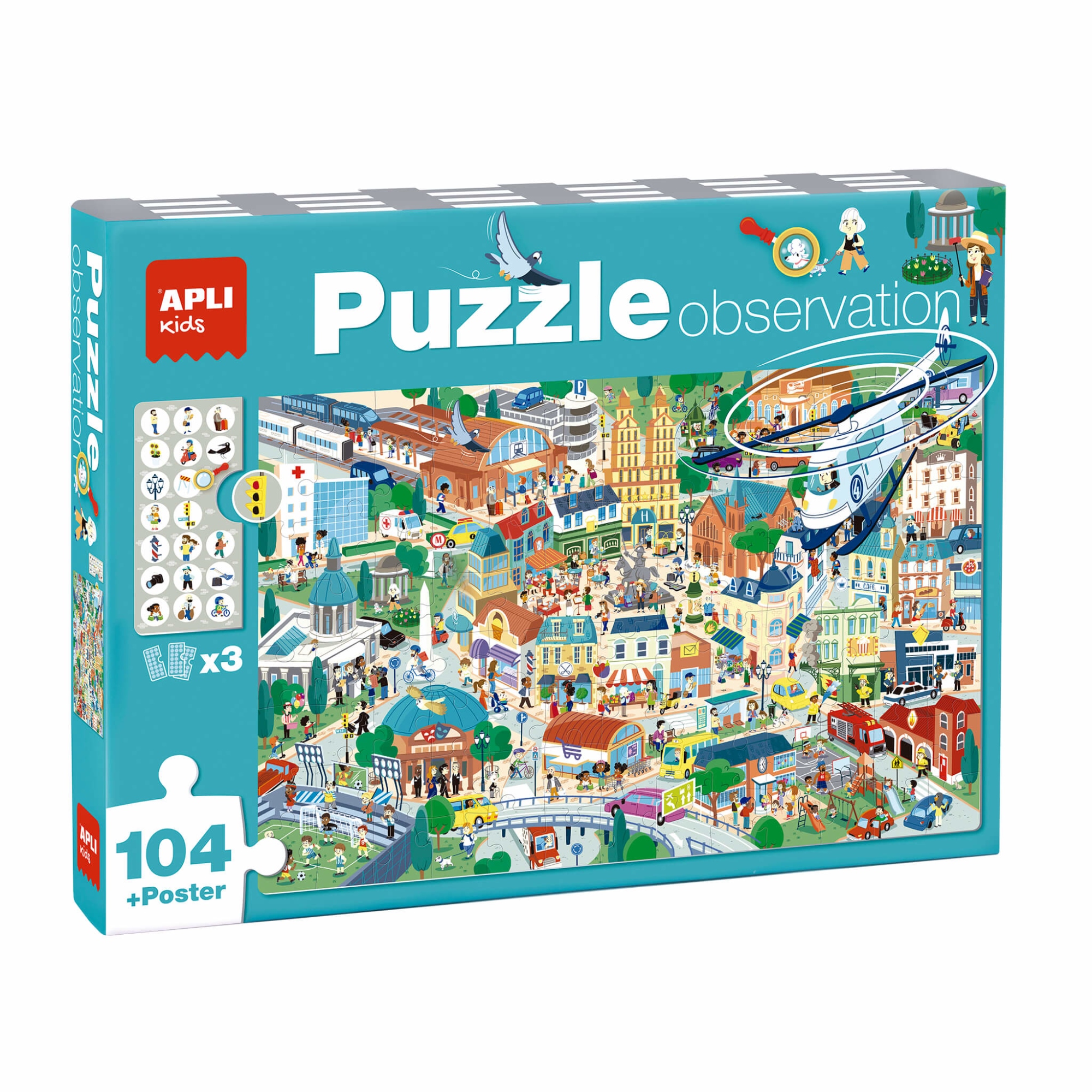 18820 puzzle Puzzle rompecabezas 104 pieza(s) Ciudad
