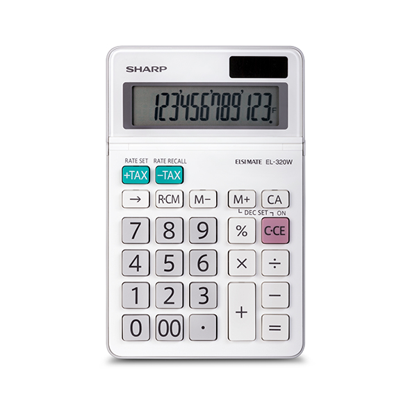 EL320WB calculadora Escritorio Calculadora básica Blanco