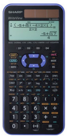 EL-W506TBSL calculadora Escritorio Calculadora científica Negro
