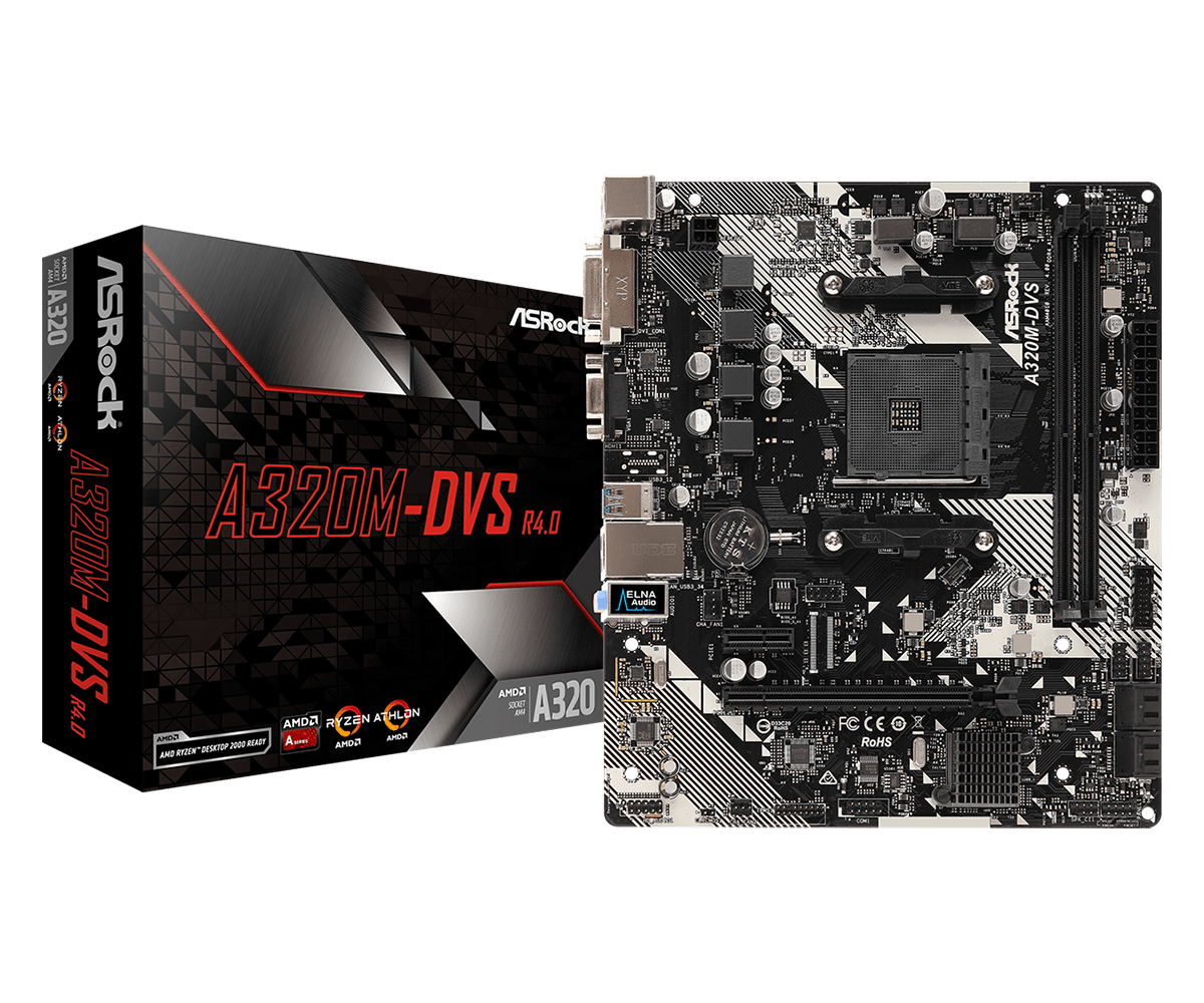 A320M-DVS R4.0 ZóCALO AM4 AMD A320 MICRO ATX