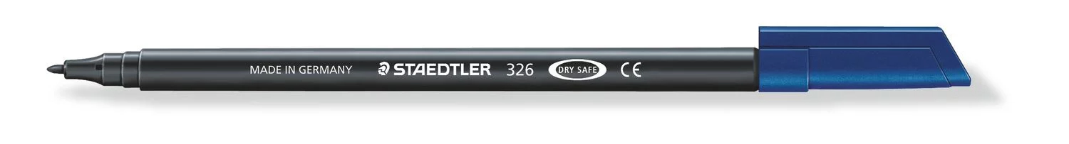 326-9 rotulador Negro - Pack de 10
