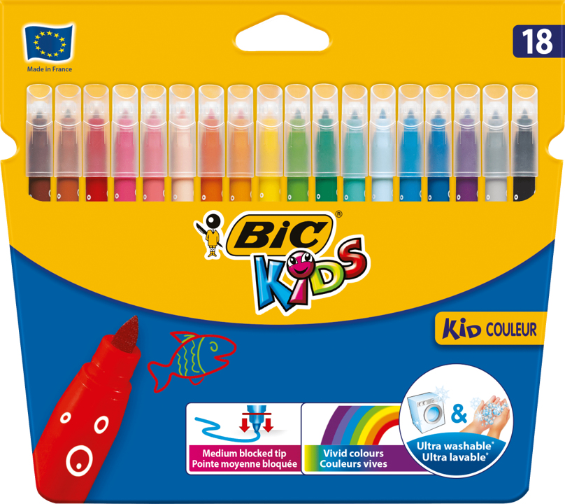 Kid Couleur rotulador Medio 24 pieza(s)