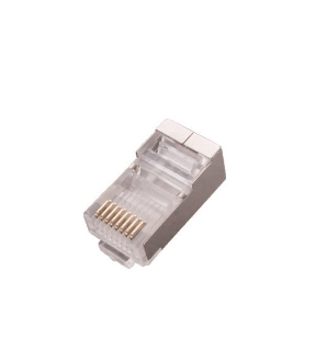 WPC-MDP-882-5F-R15 conector RJ45 Plata, Blanco