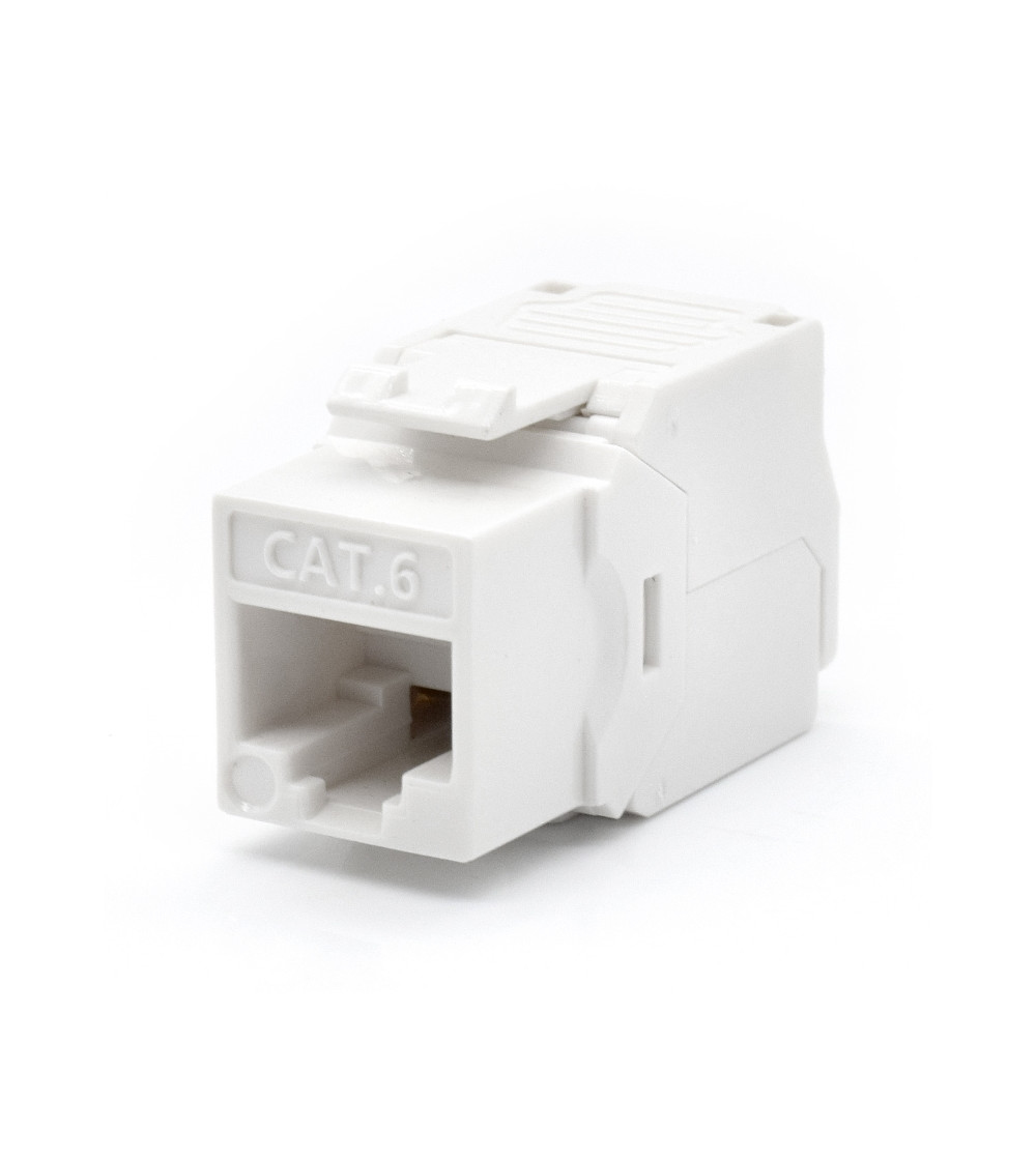 WPC-KEY-6UP-TL/W conector RJ45 Blanco