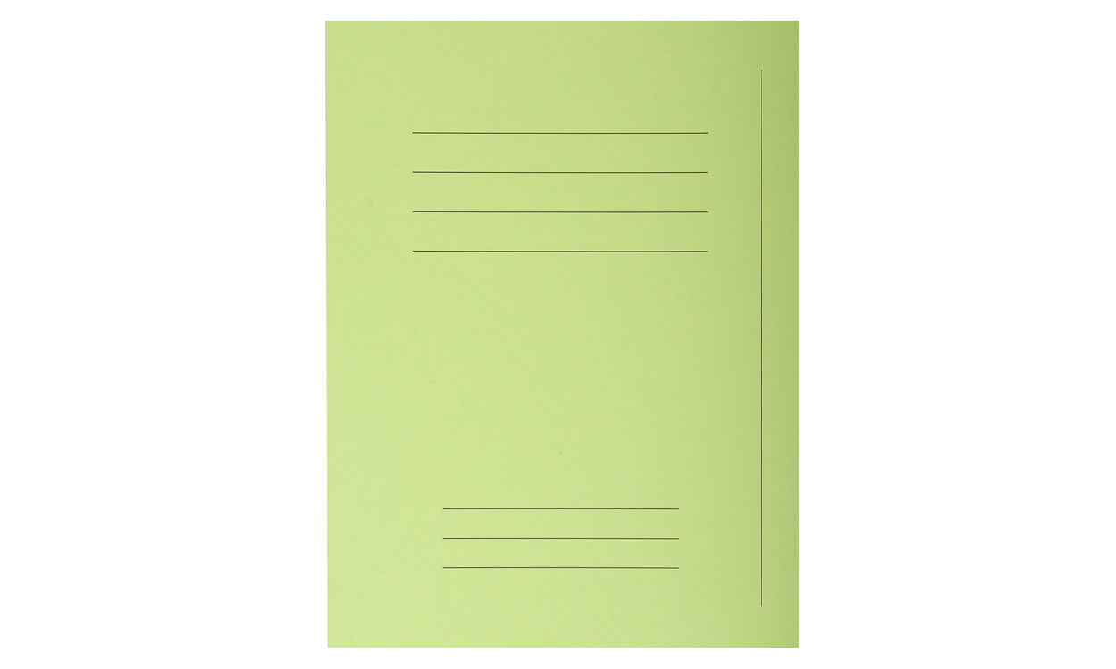 435013E carpeta Caja de cartón Verde A4