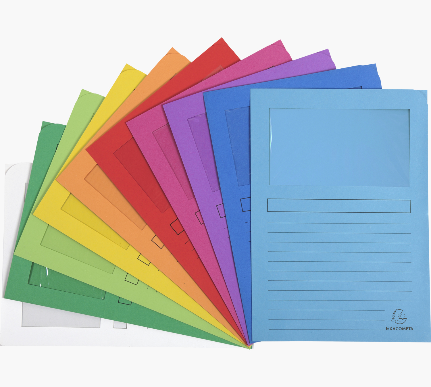 50250E carpeta Caja de cartón Colores surtidos A4