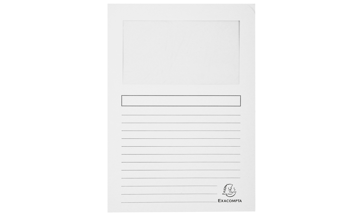 50270E carpeta Caja de cartón Blanco A4