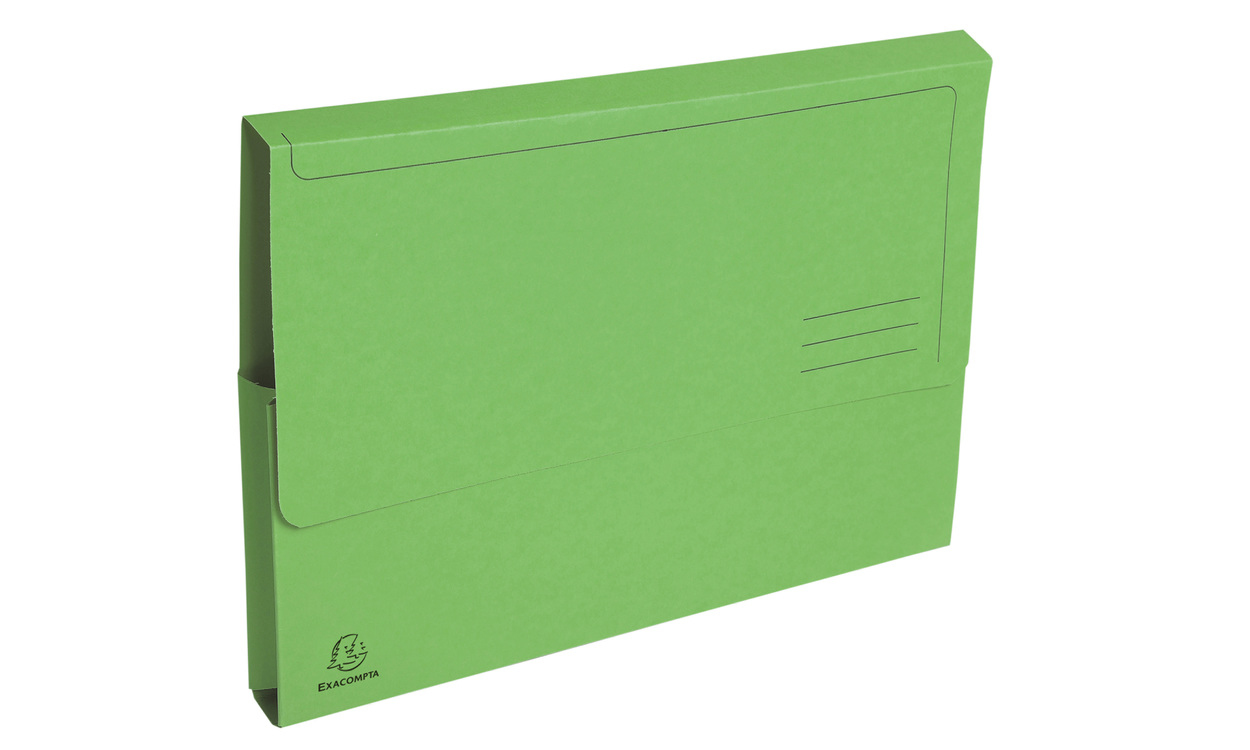 46973E carpeta Caja de cartón Verde A4