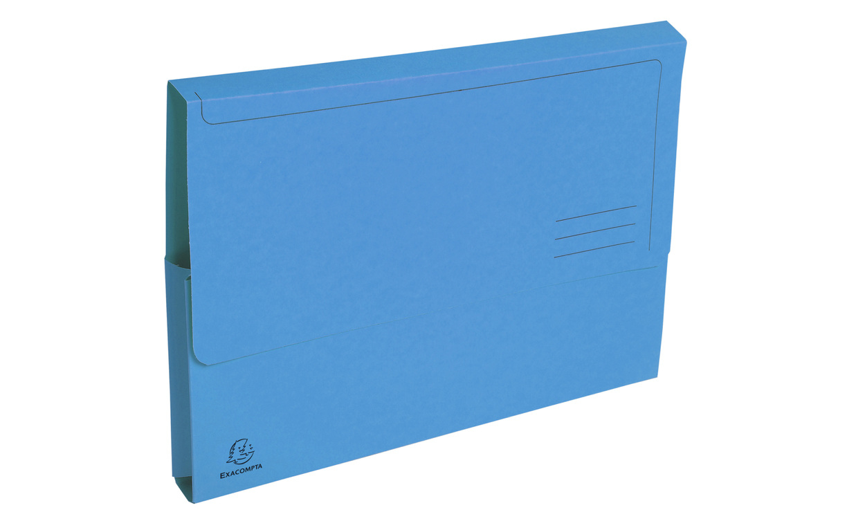 46972E carpeta Caja de cartón Azul A4