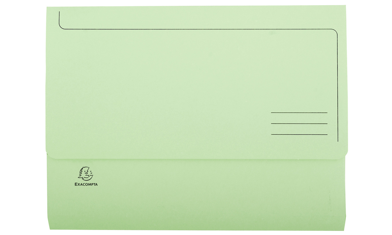 46773E carpeta Caja de cartón Verde A4