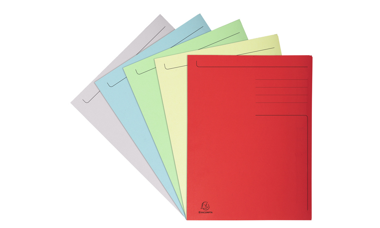 448000E carpeta Caja de cartón Multicolor A4