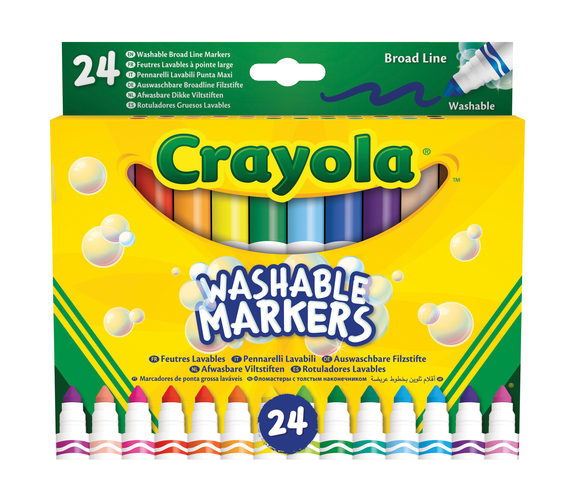 58-6570 rotulador para colorear Multicolor 24 pieza(s)